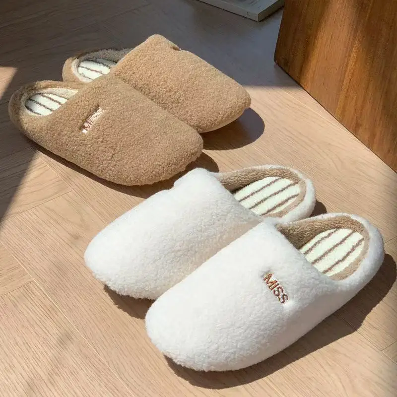 House Plush Soft Cotton Slippers Winter Indoor Women Slippers Non-slip Floor Shoes Home Slippers Women Slides for Bedroom
House Plush Soft Cotton Slippers Winter Indoor Women Slippers Non-slip Floor Shoes Home Slippers Women Slides for Bedroom