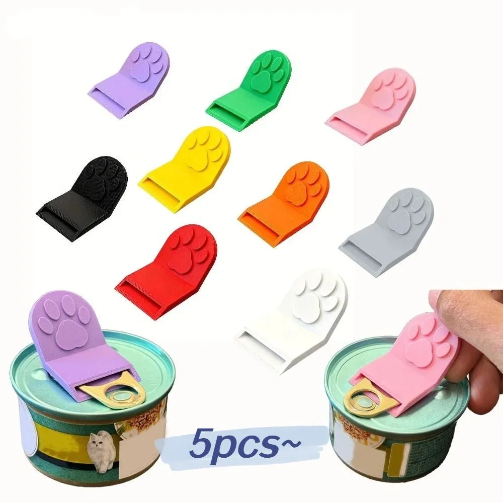 5pcs Cat Paw Cat Food Can Opener Colorful Portable Can Opener Tool 3D Printing Household Products Pet Corkscrew Dog
5pcs Cat Paw Cat Food Can Opener Colorful Portable Can Opener Tool 3D Printing Household Products Pet Corkscrew Dog