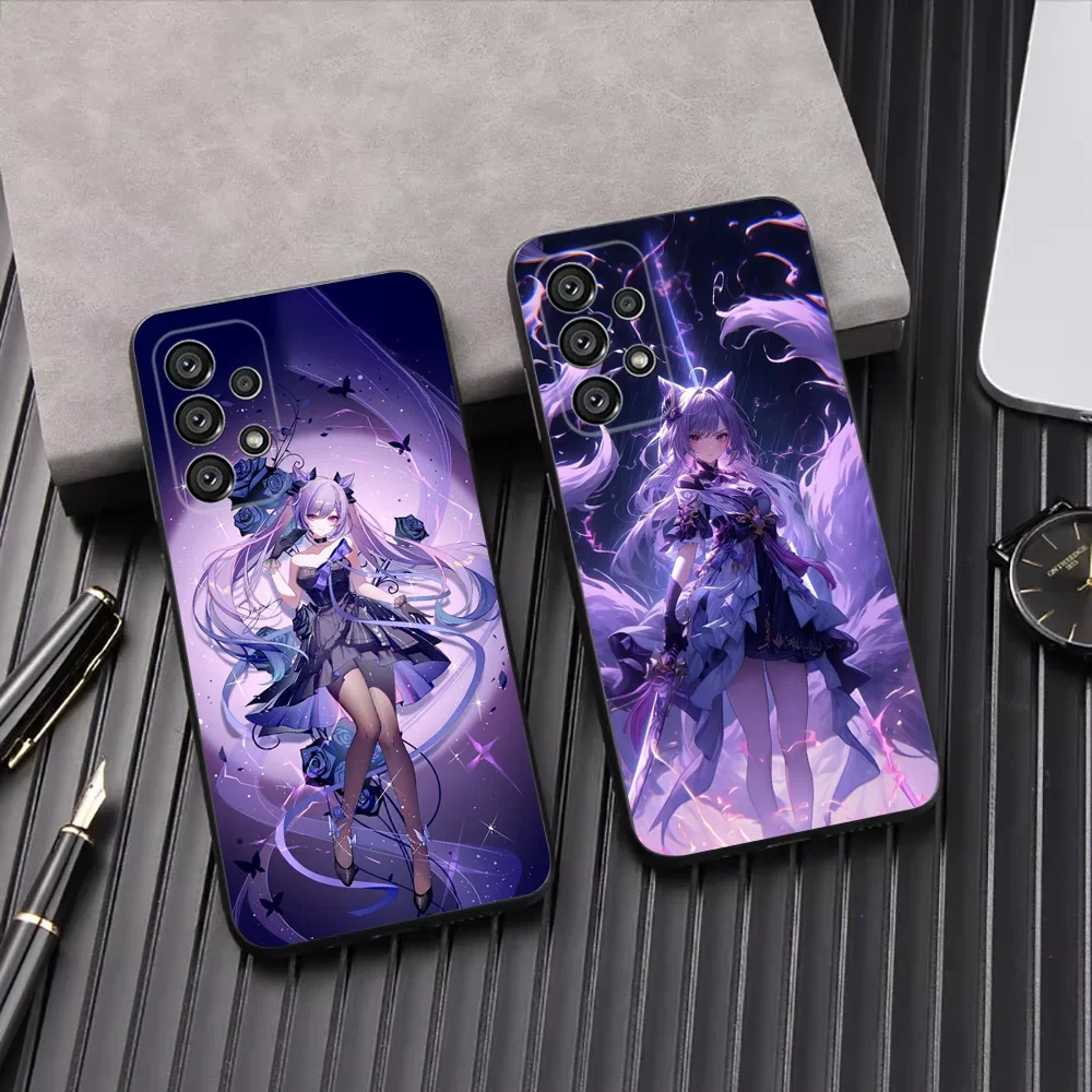 Genshin Impact Keqing Phone Case For Samsung Galaxy A13,A21s,A22,A31,A32,A52,A53,A71,A80,A91 Soft Black Shell
Genshin Impact Keqing Phone Case For Samsung Galaxy A13,A21s,A22,A31,A32,A52,A53,A71,A80,A91 Soft Black Shell