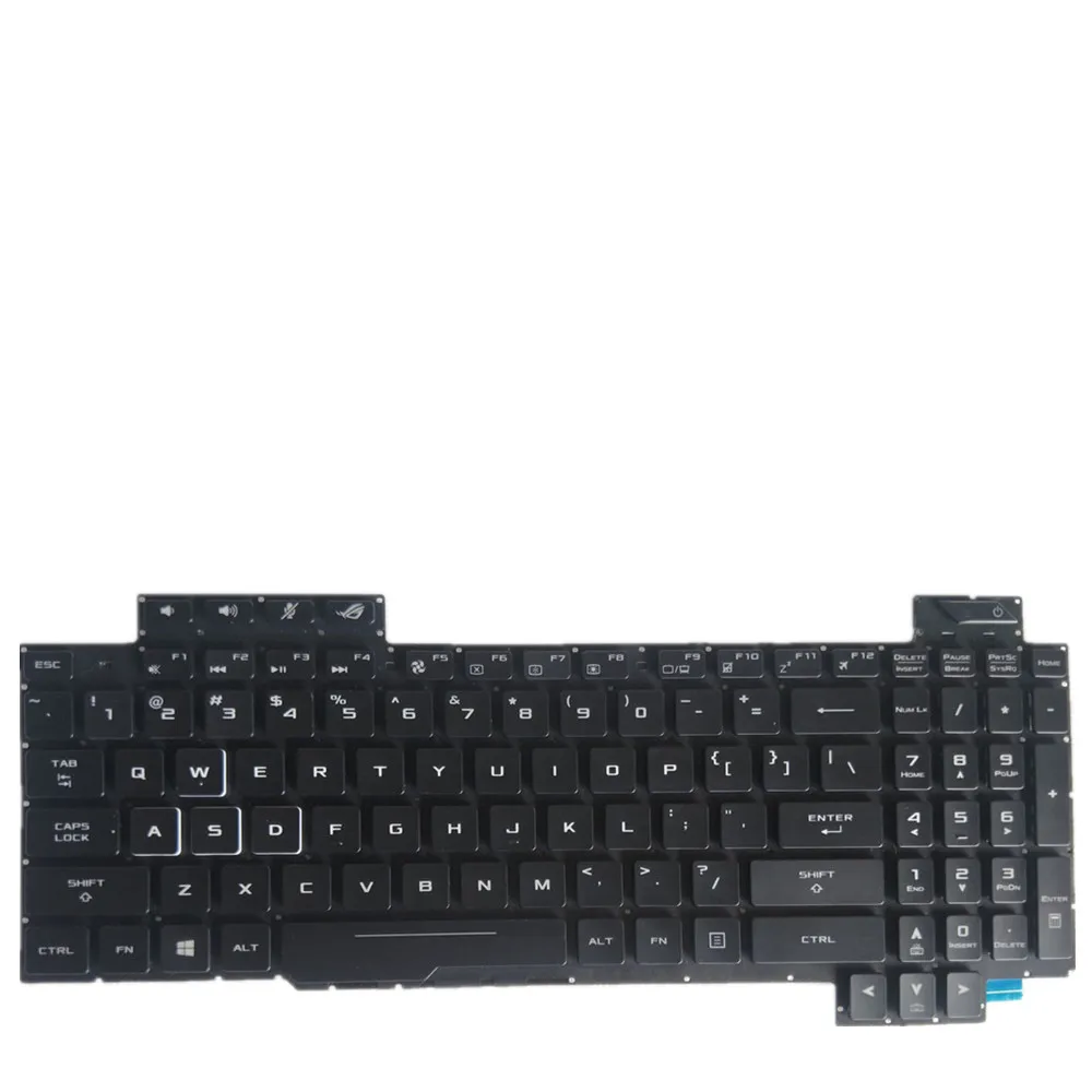 Laptop Keyboard For ASUS For ROG Strix GL703GM GL703GS Colour Black US United States Edition
Laptop Keyboard For ASUS For ROG Strix GL703GM GL703GS Colour Black US United States Edition