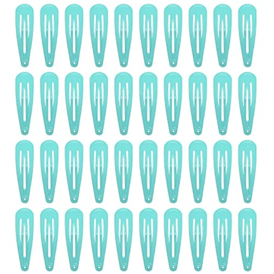 40 Counts Colorful Metal Snap Hair Clips 2 Inch Barrettes for Women Accessories
40 Counts Colorful Metal Snap Hair Clips 2 Inch Barrettes for Women Accessories