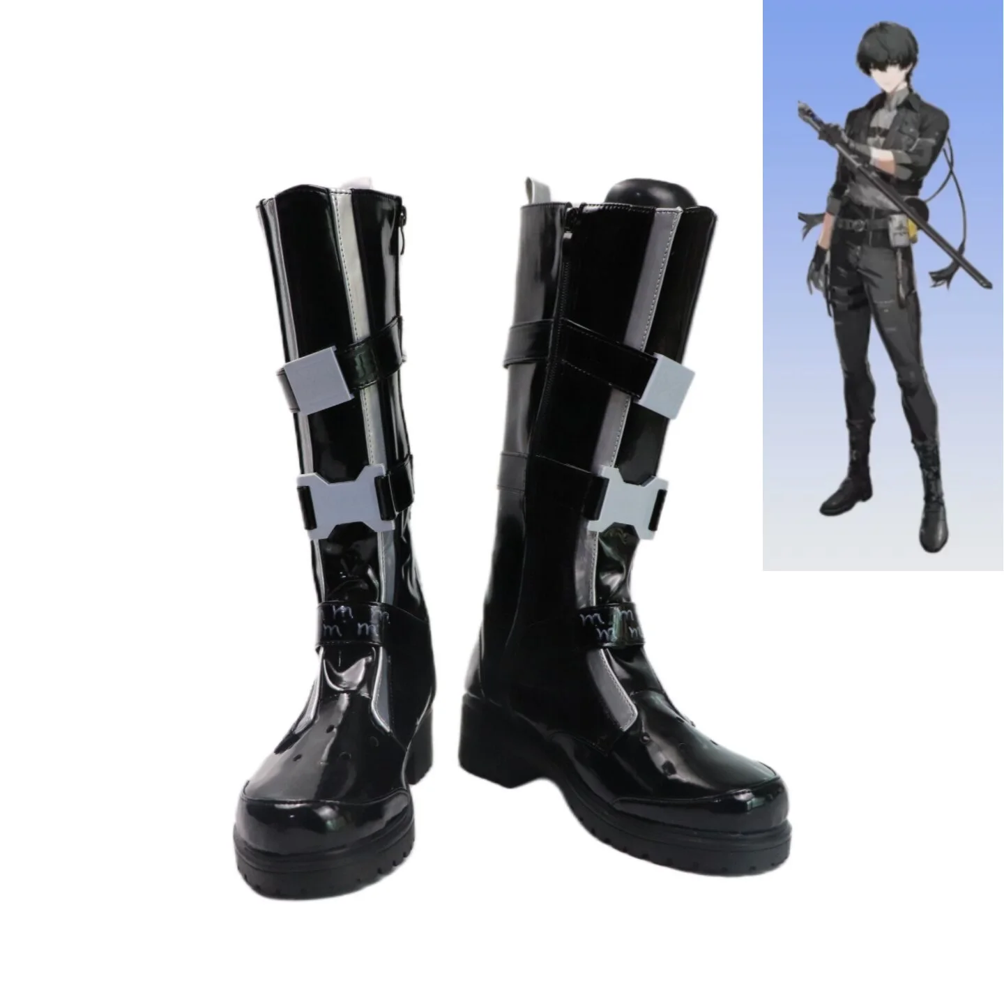 Rover Wuthering Waves Cosplay Shoes Boots Male Costume Anime Game WuWa Halloween Party for Men
Rover Wuthering Waves Cosplay Shoes Boots Male Costume Anime Game WuWa Halloween Party for Men