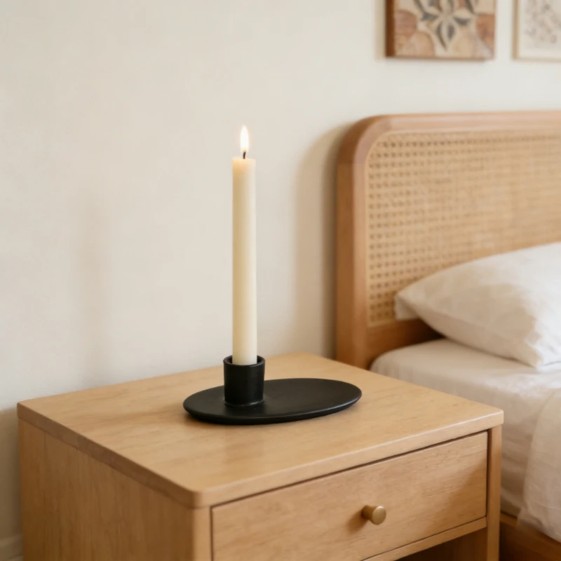 Modern Creative Oval Ceramic Candlestick Holder Desktop Soft Decoration Black White Art Craft Candle Base Decorative Ornaments
Modern Creative Oval Ceramic Candlestick Holder Desktop Soft Decoration Black White Art Craft Candle Base Decorative Ornaments