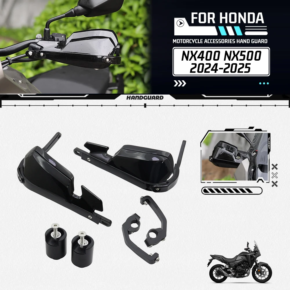 For Honda NX500 NX 500 NX400 NX 400 2024 2025 Motorcycle Hand Guards Handlebar Handguard Hand shield Guard Protector
For Honda NX500 NX 500 NX400 NX 400 2024 2025 Motorcycle Hand Guards Handlebar Handguard Hand shield Guard Protector