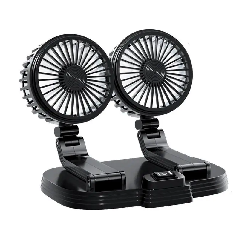 Dual Head Car Fan USB Fan Dual Head Fan 360 Rotating Portable Strong Wind Five Blades Fans For Desk Camping Travel Table Desktop
Dual Head Car Fan USB Fan Dual Head Fan 360 Rotating Portable Strong Wind Five Blades Fans For Desk Camping Travel Table Desktop