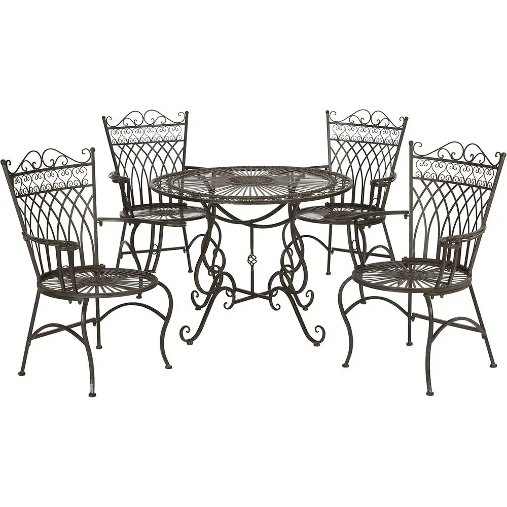 Rustic Brown 5-Piece Outdoor Patio Furniture Set
Rustic Brown 5-Piece Outdoor Patio Furniture Set