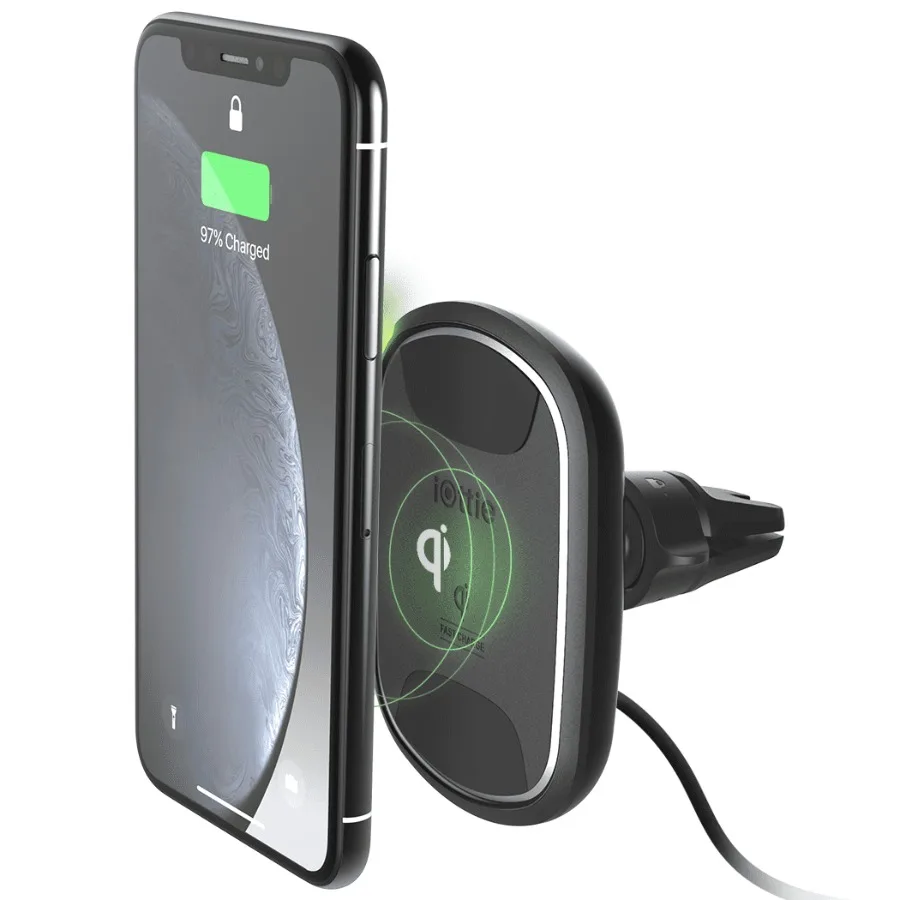 iTap 2 Wireless Magnetic Qi Wireless Charging Air Vent Mount Compatible with iPhone XS XR X Max Samsung S10 S9 + Smartphones +
iTap 2 Wireless Magnetic Qi Wireless Charging Air Vent Mount Compatible with iPhone XS XR X Max Samsung S10 S9 + Smartphones +