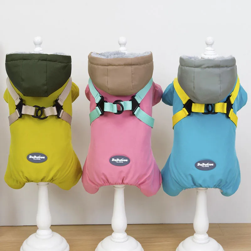 Winter Dog Clothes Plush Costume Suit Harness Jumpsuit Jacket For Small Dogs Chihuahua Dachshund Puppy Coat Overalls Tracksuit
Winter Dog Clothes Plush Costume Suit Harness Jumpsuit Jacket For Small Dogs Chihuahua Dachshund Puppy Coat Overalls Tracksuit