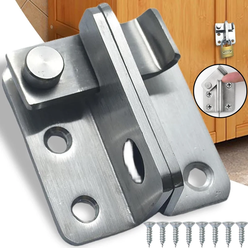 Защитные дверные замки, защелки из нержавеющей стали, болты, раздвижной шкаф для сарая, клетка для домашних животных, ванная комната, гараж, дверной замок, защелка
Защитные дверные замки, защелки из нержавеющей стали, болты, раздвижной шкаф для сарая, клетка для домашних животных, ванная комната, гараж, дверной замок, защелка
