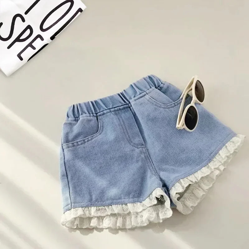 New Lace Girls Denim Shorts Summer Jeans For Teen Kids Sequin Pants Beach Children Clothes 3 4 5 6 7 8 9 10 1112 Year
New Lace Girls Denim Shorts Summer Jeans For Teen Kids Sequin Pants Beach Children Clothes 3 4 5 6 7 8 9 10 1112 Year
