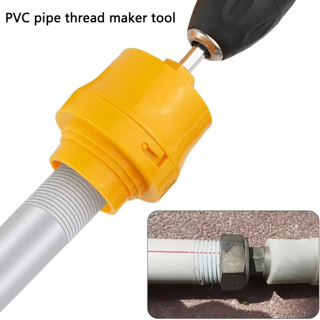 Electric Drill Modified Water Pipe Threader, Household Plastic Die Electric Threading Machine Tool
Electric Drill Modified Water Pipe Threader, Household Plastic Die Electric Threading Machine Tool