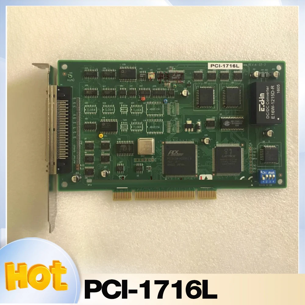 Для Advantech PCI-1716L REV.A116-битная высокоточная многофункциональная карта сбора данных PCI-1716
Для Advantech PCI-1716L REV.A116-битная высокоточная многофункциональная карта сбора данных PCI-1716