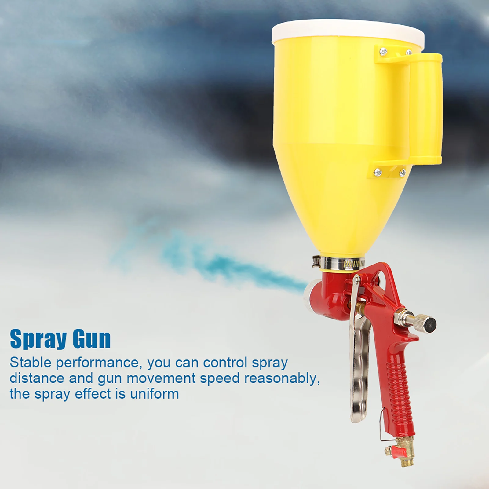 3L 1/4in Plastic Air Spray Gun Wall Painting Sprayer Home Decoration Tool 4/6/8mm Handheld Spray Gun Air Spray Gun
3L 1/4in Plastic Air Spray Gun Wall Painting Sprayer Home Decoration Tool 4/6/8mm Handheld Spray Gun Air Spray Gun