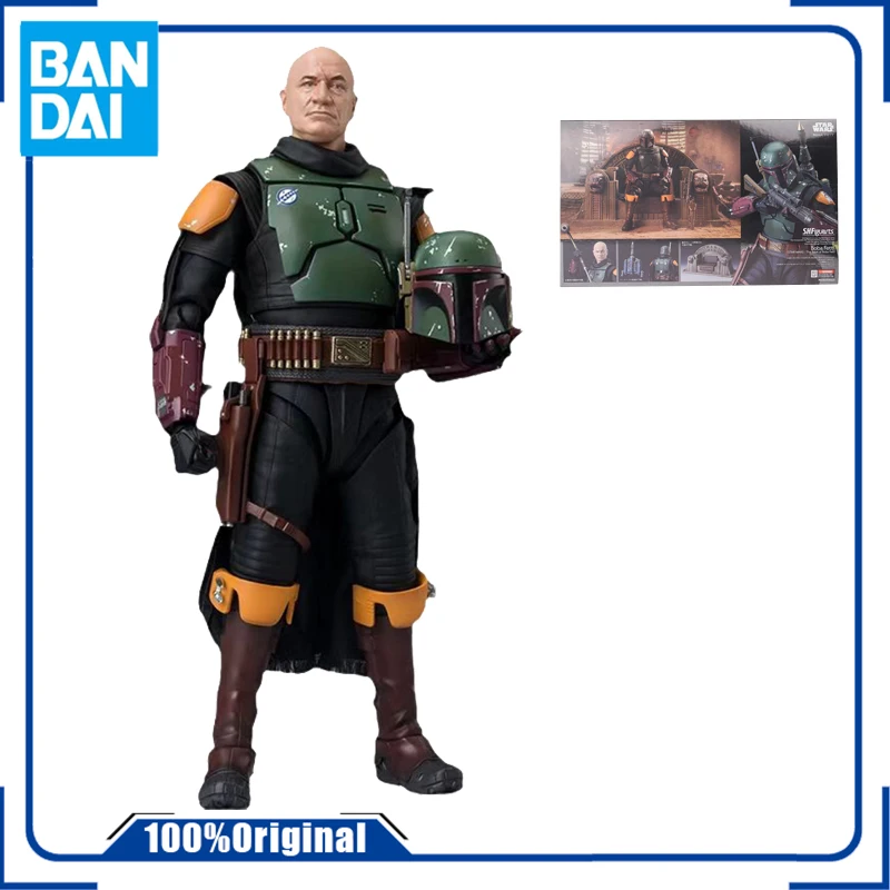 Фигурка Bandai S.H. Фигуртс Боба Фетт из «Звездных войн»: книга Боба Фетта, аниме фигурка в сборе, коллекционная игрушка, оригинал
Фигурка Bandai S.H. Фигуртс Боба Фетт из «Звездных войн»: книга Боба Фетта, аниме фигурка в сборе, коллекционная игрушка, оригинал