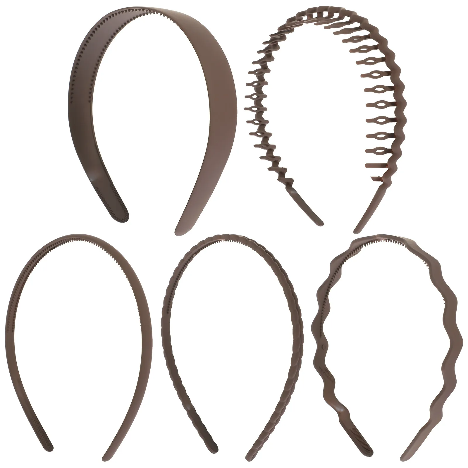 5Pcs Anti Slip Head Bands Plastic Hairbands for Women Face Washing Dating Outing Hair Accessories Fashionable Headbands
5Pcs Anti Slip Head Bands Plastic Hairbands for Women Face Washing Dating Outing Hair Accessories Fashionable Headbands