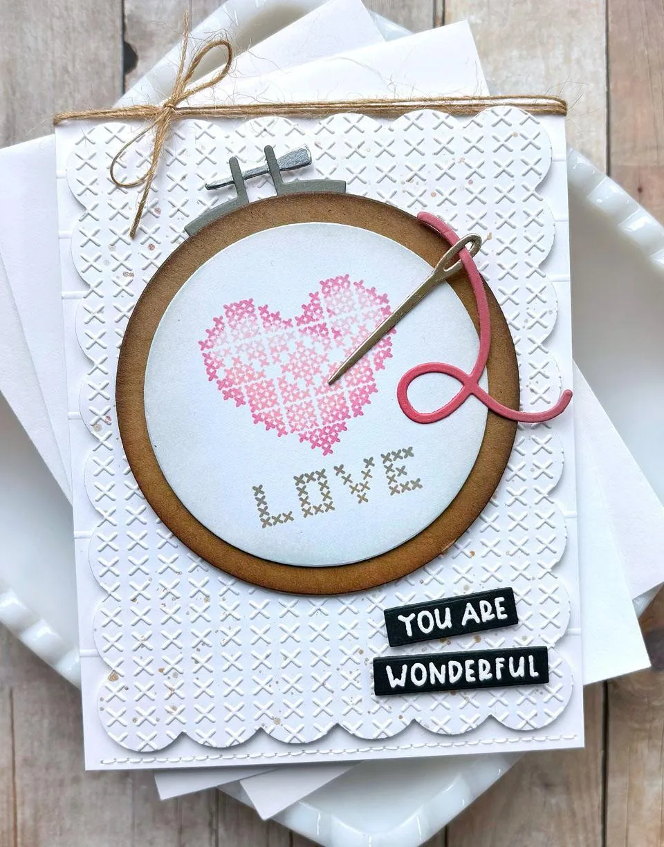 2026 New Classic Embroidery Embroidery Hoop Die Set New Metal Cutting Dies Stamps Stencil for Scrapbook Diary Decoration
2026 New Classic Embroidery Embroidery Hoop Die Set New Metal Cutting Dies Stamps Stencil for Scrapbook Diary Decoration