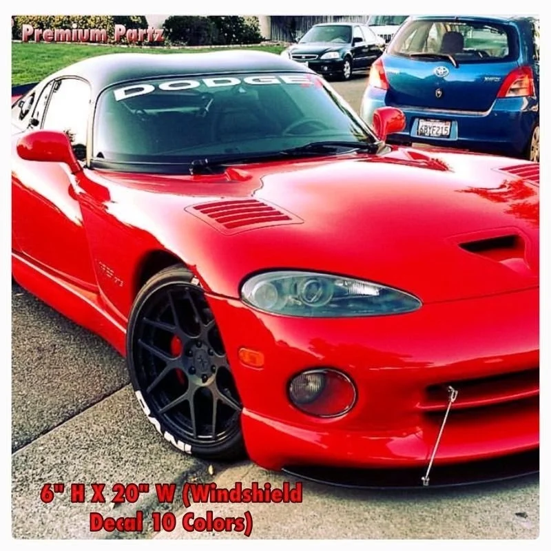 For 36" wide Dodge Vinyl Windshield Body Decal New 1PC 10 Colors Viper Challenger//
For 36" wide Dodge Vinyl Windshield Body Decal New 1PC 10 Colors Viper Challenger//