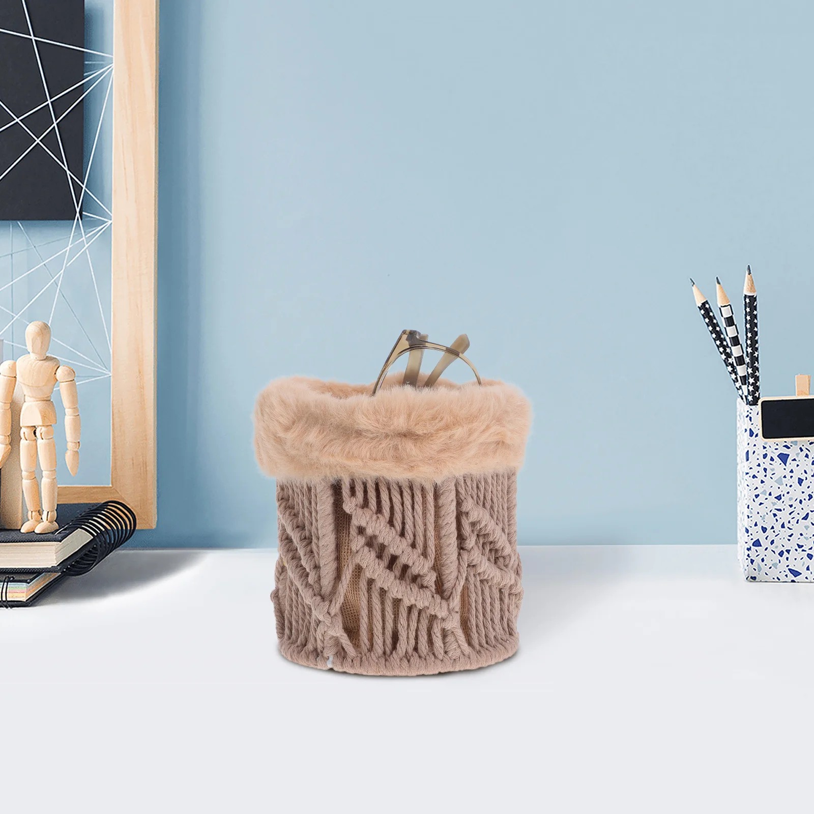 Bohemian Cotton Rope Eyeglass Holder Stand Glasses Organizer Box for Desk Home Office Nightstand Storage Decor Accessory
Bohemian Cotton Rope Eyeglass Holder Stand Glasses Organizer Box for Desk Home Office Nightstand Storage Decor Accessory