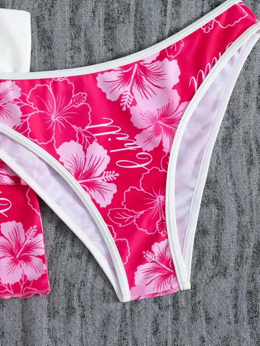 Womens Floral Print Halter Bikini Set Summer Beach Festival Vacation Swimwear
Womens Floral Print Halter Bikini Set Summer Beach Festival Vacation Swimwear