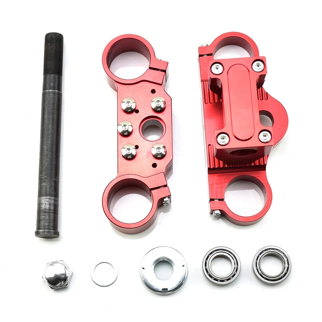 CNC 7076 Aluminum Handlebar triple clamp Bar Riser 22mm/28mm 45/48 240L for Front Fork handlebar dirt pit bike Motorcycle
CNC 7076 Aluminum Handlebar triple clamp Bar Riser 22mm/28mm 45/48 240L for Front Fork handlebar dirt pit bike Motorcycle