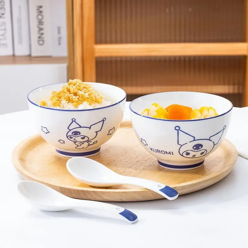 Детская керамическая миска и ложка Sanrios Hellokittys набор Kuromi Cinnamoroll мультяшная домашняя круглая миска 2 шт. аниме миска для супа Милая миска для риса
Детская керамическая миска и ложка Sanrios Hellokittys набор Kuromi Cinnamoroll мультяшная домашняя круглая миска 2 шт. аниме миска для супа Милая миска для риса