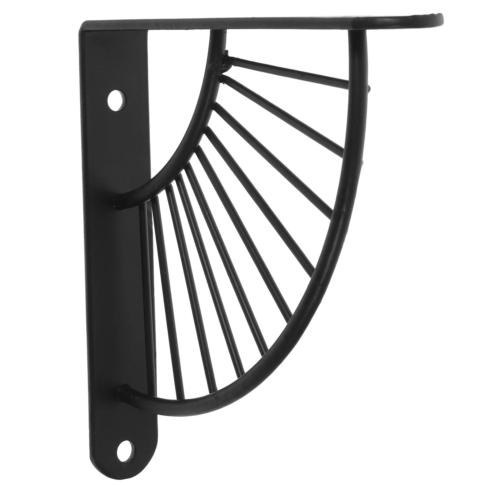1 set Wall Mount Metal Shelf Brackets 15x15cm Black Heavy Duty Floating Storage Rack Kitchen Bathroom Bedroom Plant Display Easy
1 set Wall Mount Metal Shelf Brackets 15x15cm Black Heavy Duty Floating Storage Rack Kitchen Bathroom Bedroom Plant Display Easy