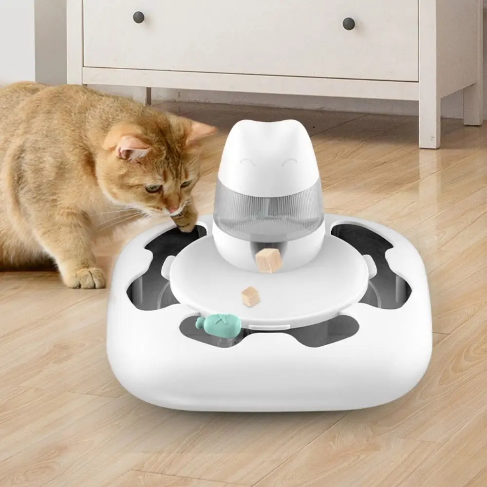 Electric Cat Treat Dispenser Toy Roller Track Rotating Automatic Pet Feeder Rounded USB Charging Cat Teasing Toys
Electric Cat Treat Dispenser Toy Roller Track Rotating Automatic Pet Feeder Rounded USB Charging Cat Teasing Toys