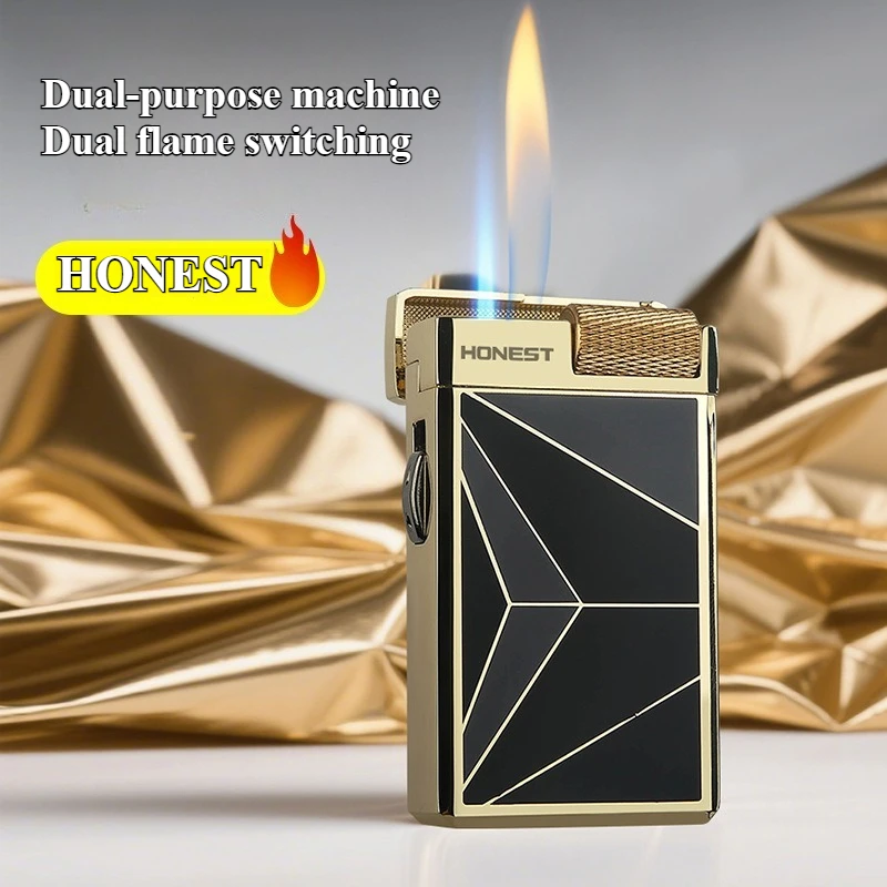 Зажигалка HONEST Double Happiness металлическая, с двойным пламенем, прямой поджиг, персонализированная, ветрозащитная, с видимой газовой камерой, для сигар и сигарет
Зажигалка HONEST Double Happiness металлическая, с двойным пламенем, прямой поджиг, персонализированная, ветрозащитная, с видимой газовой камерой, для сигар и сигарет