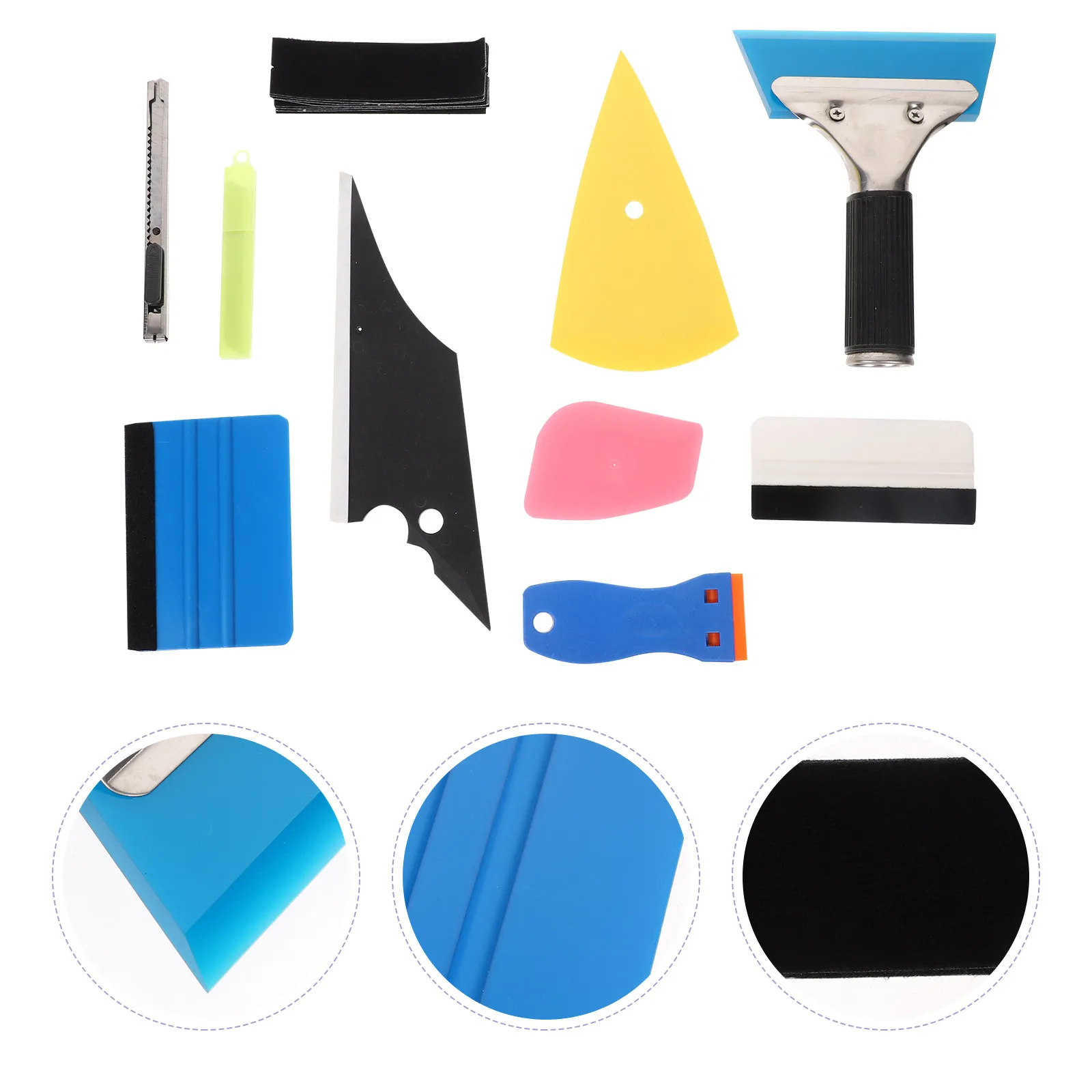 28Pcs Car Window Tinting Tools Kit Automotive Vinyl Wrap Film Application Scraper Set for Tint Installation Headlight Taillight
28Pcs Car Window Tinting Tools Kit Automotive Vinyl Wrap Film Application Scraper Set for Tint Installation Headlight Taillight