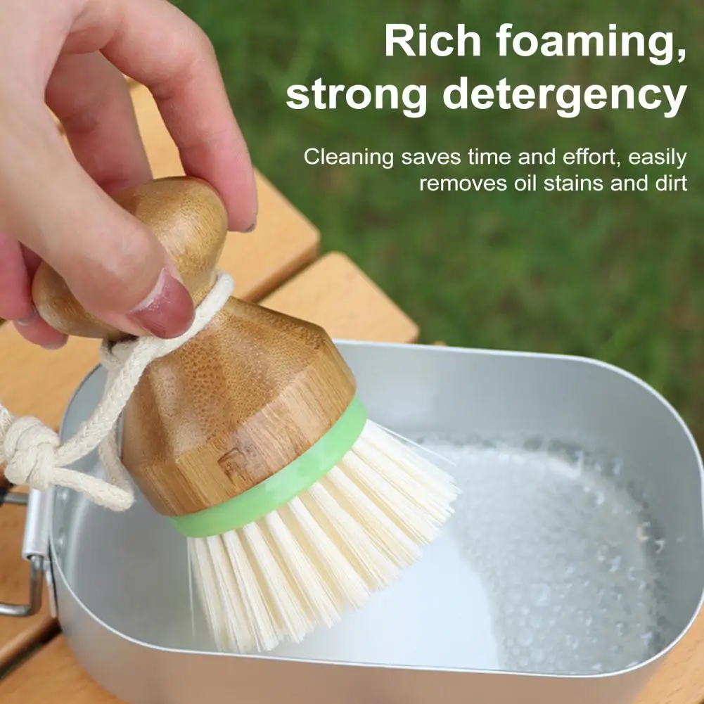 Natural Bamboo Dish Brush Eco-friendly Bamboo Dish Brush with Non-scratch Nylon Bristles for Safe of Non-stick Cookware Kitchen
Natural Bamboo Dish Brush Eco-friendly Bamboo Dish Brush with Non-scratch Nylon Bristles for Safe of Non-stick Cookware Kitchen