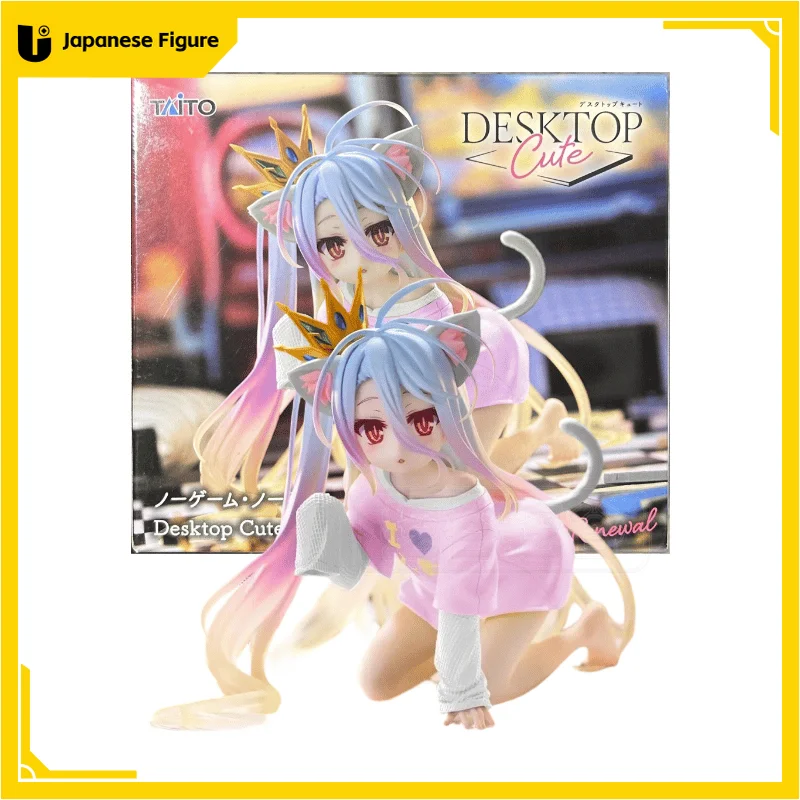 10cm No Game No Life Anime Figure Desktop Cute Cat Ear Shiro Action Figure Room Decorations PVC Adult Collection Model Toys JP
10cm No Game No Life Anime Figure Desktop Cute Cat Ear Shiro Action Figure Room Decorations PVC Adult Collection Model Toys JP
