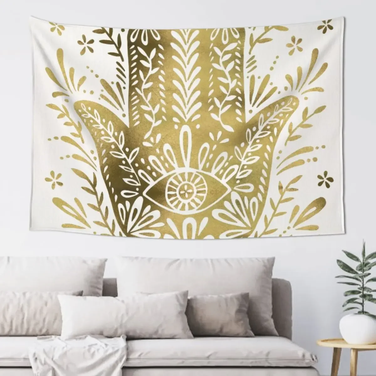 Hamsa Hand – Gold Palette Tapestry Outdoor Decoration Room Decoration Accessories Tapestry
Hamsa Hand – Gold Palette Tapestry Outdoor Decoration Room Decoration Accessories Tapestry