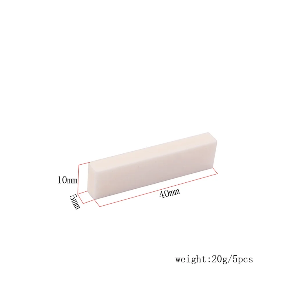 5pcs Buffalo Bone Nut Saddle Blank For Guitar Classical Acoustic Electric Bass Mandolin Banjo Ukulele Bridge Fitting Instrument
5pcs Buffalo Bone Nut Saddle Blank For Guitar Classical Acoustic Electric Bass Mandolin Banjo Ukulele Bridge Fitting Instrument