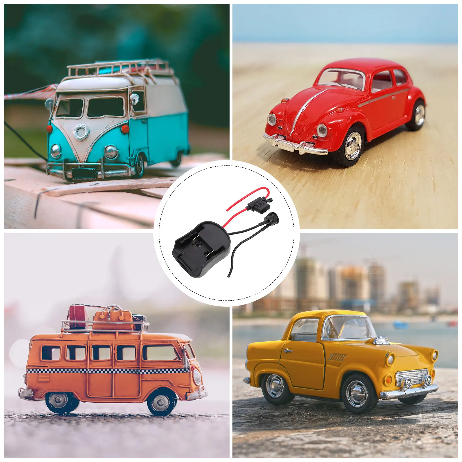 18V Adapter DIY Power Connector for Rc Truck Car Safe Durable Pc ABS Material Multiple Jobs Easy Install
18V Adapter DIY Power Connector for Rc Truck Car Safe Durable Pc ABS Material Multiple Jobs Easy Install