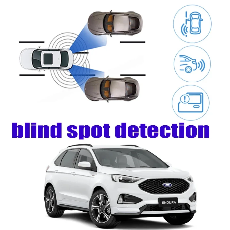 Для Ford Edge Endura MK2 2015 ~ 2023 Автомобильный BSD BSM Предупреждение о слепой зоне Предупреждение о безопасности привода Зеркало Задний радар Система обнаружения
Для Ford Edge Endura MK2 2015 ~ 2023 Автомобильный BSD BSM Предупреждение о слепой зоне Предупреждение о безопасности привода Зеркало Задний радар Система обнаружения