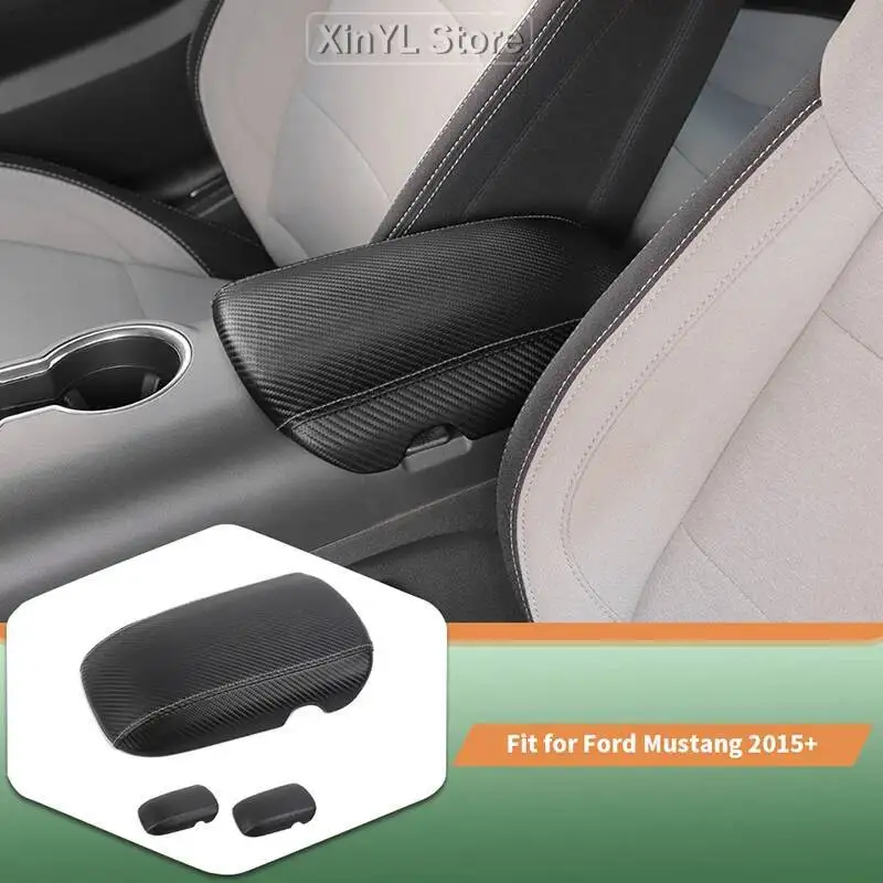 1Pc Leather Center Console Armrest Lid Box For Ford Mustang 2015 Up Carbon Fiber Cover Interior Accessories Automobiles Parts
1Pc Leather Center Console Armrest Lid Box For Ford Mustang 2015 Up Carbon Fiber Cover Interior Accessories Automobiles Parts