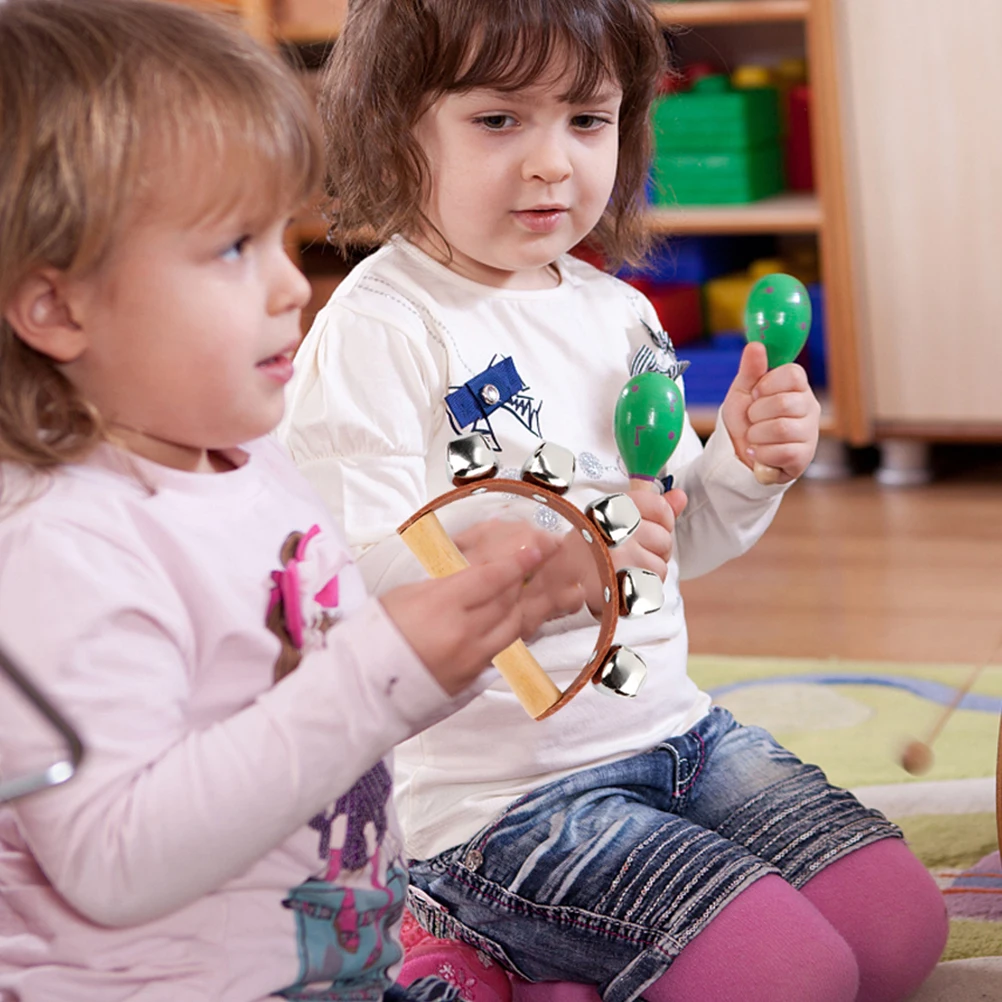 3 Pcs Musical Instrument Half-circle Ringing Baby Sensory Toys Metal Hand Bells for Children
3 Pcs Musical Instrument Half-circle Ringing Baby Sensory Toys Metal Hand Bells for Children