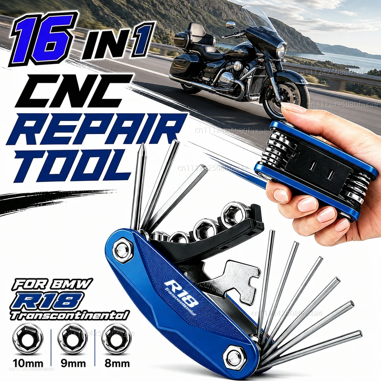 FOR BMW R18 Transcontinental 2020-2026 Motorcycle Tool Repair Kit Multifunctional Screwdriver Wrench Hex Key Set Portable Bike
FOR BMW R18 Transcontinental 2020-2026 Motorcycle Tool Repair Kit Multifunctional Screwdriver Wrench Hex Key Set Portable Bike
