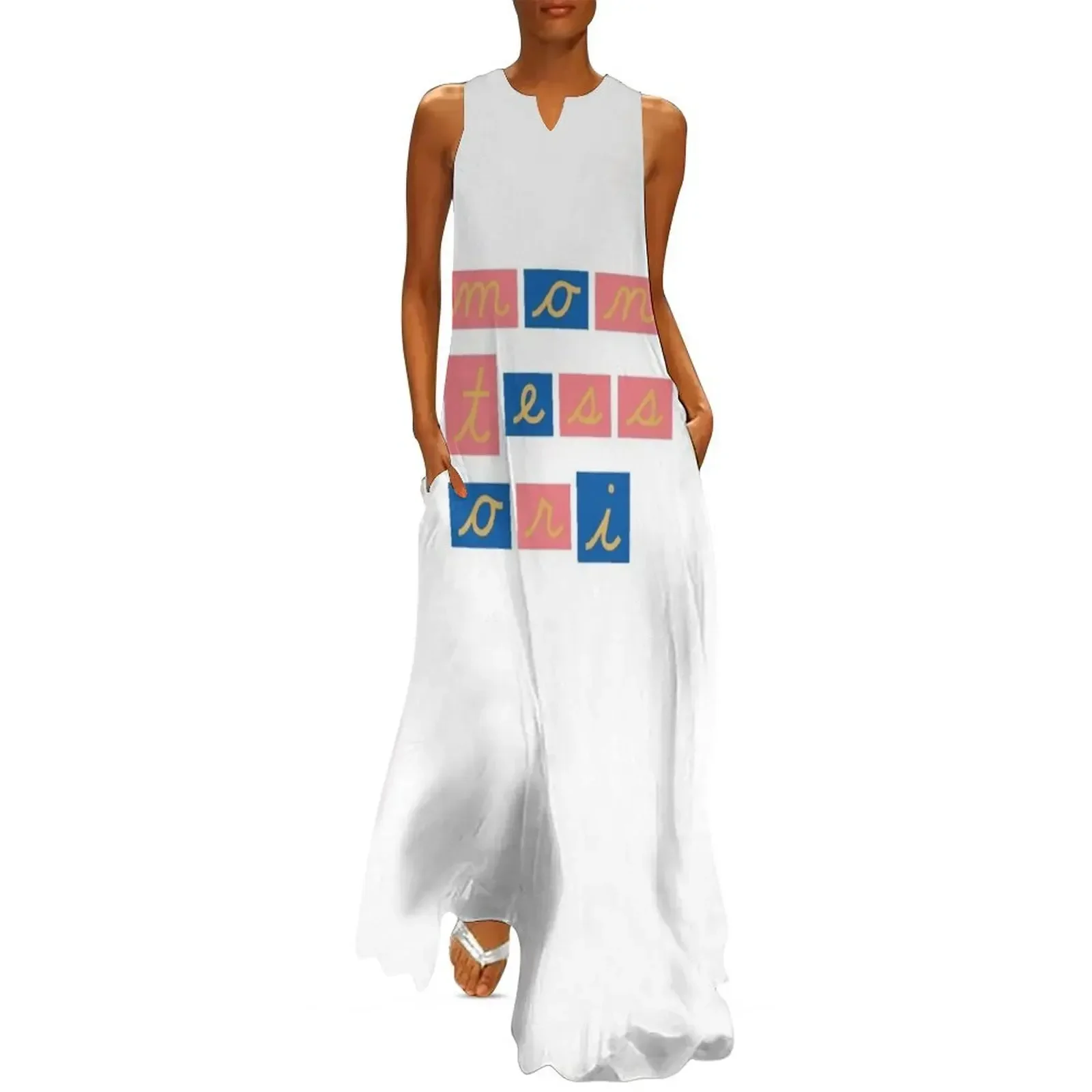 Montessori Sandpaper Cursive Letters Long Dress Cocktail of dresses Woman fashion womens clothing Women's summer suit Dress
Montessori Sandpaper Cursive Letters Long Dress Cocktail of dresses Woman fashion womens clothing Women's summer suit Dress