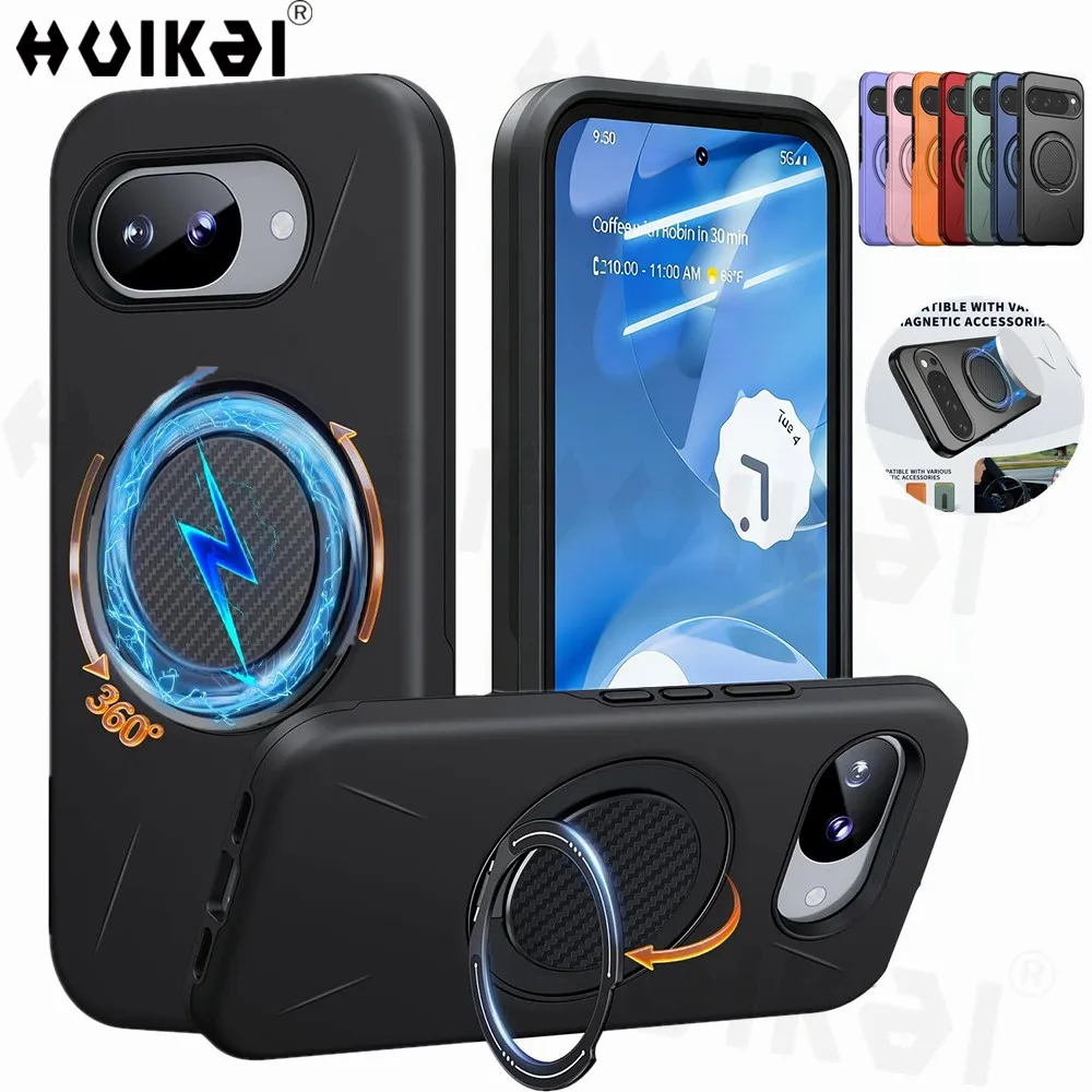 Case For Google Pixel 10A Pixel 10 Pro XL 9 Pro XL 9 Ring Holder Stand Kickstand Dual Layer Magnetic Shockproof Protective Cover
Case For Google Pixel 10A Pixel 10 Pro XL 9 Pro XL 9 Ring Holder Stand Kickstand Dual Layer Magnetic Shockproof Protective Cover