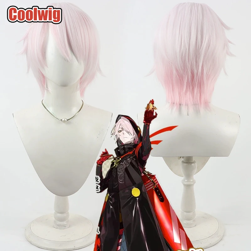 Coolwig Synthetic Hair Karna Cosplay Wigs Game Fate/Grand Order Karna 30cm Short Straight White Mixed Pink Wig Heat Resistant
Coolwig Synthetic Hair Karna Cosplay Wigs Game Fate/Grand Order Karna 30cm Short Straight White Mixed Pink Wig Heat Resistant