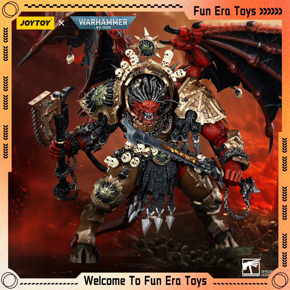 Горячие фигурки героев JOYTOY 38 см Warhammer 40K World Eaters Angron Daemon Primarch of Khorne, игрушки для мальчиков, модели на день рождения, подарок
Горячие фигурки героев JOYTOY 38 см Warhammer 40K World Eaters Angron Daemon Primarch of Khorne, игрушки для мальчиков, модели на день рождения, подарок