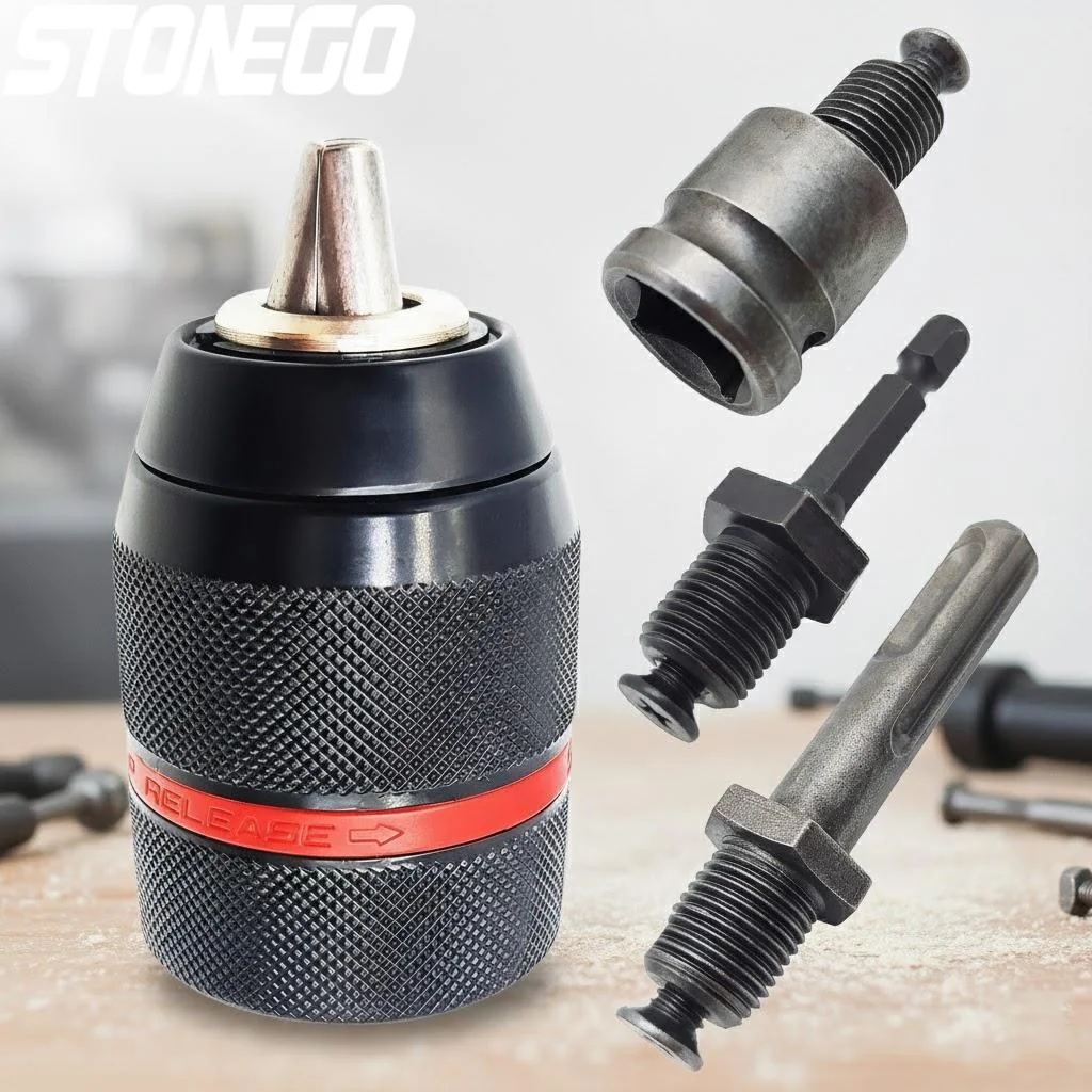 4Pcs 2-13mm Metal Drill Chuck Adapter Hex SDS Shank Impact Screwdriver Tap Wrench Chuck Tool
4Pcs 2-13mm Metal Drill Chuck Adapter Hex SDS Shank Impact Screwdriver Tap Wrench Chuck Tool