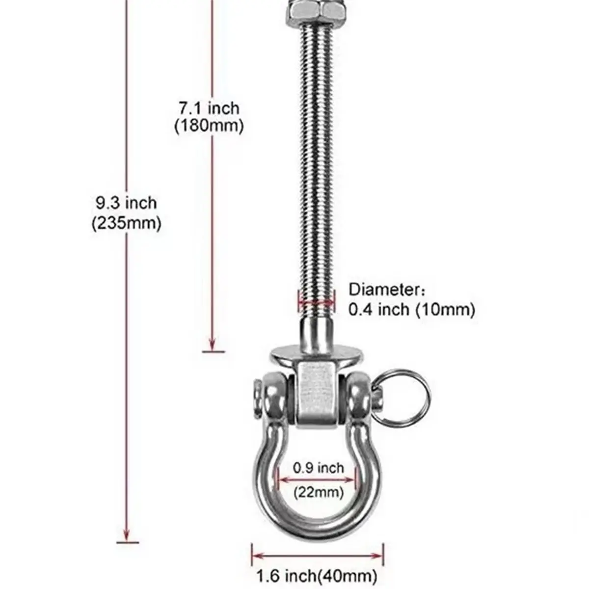 2026 New 8 Pcs Wood Beam & I-Beam Hanger, Permanent Antirust Stainless Steel Heavy Duty Swing Hooks, Yoga Hammock Chair Sandbag
2026 New 8 Pcs Wood Beam & I-Beam Hanger, Permanent Antirust Stainless Steel Heavy Duty Swing Hooks, Yoga Hammock Chair Sandbag