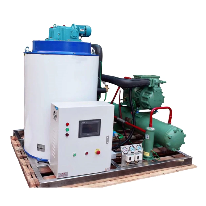 All-in-One 500kg/Day Flake Ice Production Machine with Storage Bin
All-in-One 500kg/Day Flake Ice Production Machine with Storage Bin