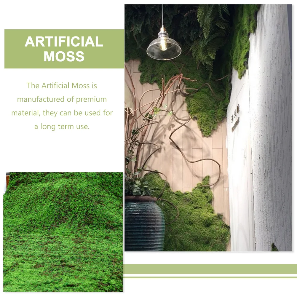 Artificial Moss Mat Fake Green Plants Reptiles Decor Micro Landscape Accessories Realistic Turf DIY Gardening Photo Props
Artificial Moss Mat Fake Green Plants Reptiles Decor Micro Landscape Accessories Realistic Turf DIY Gardening Photo Props