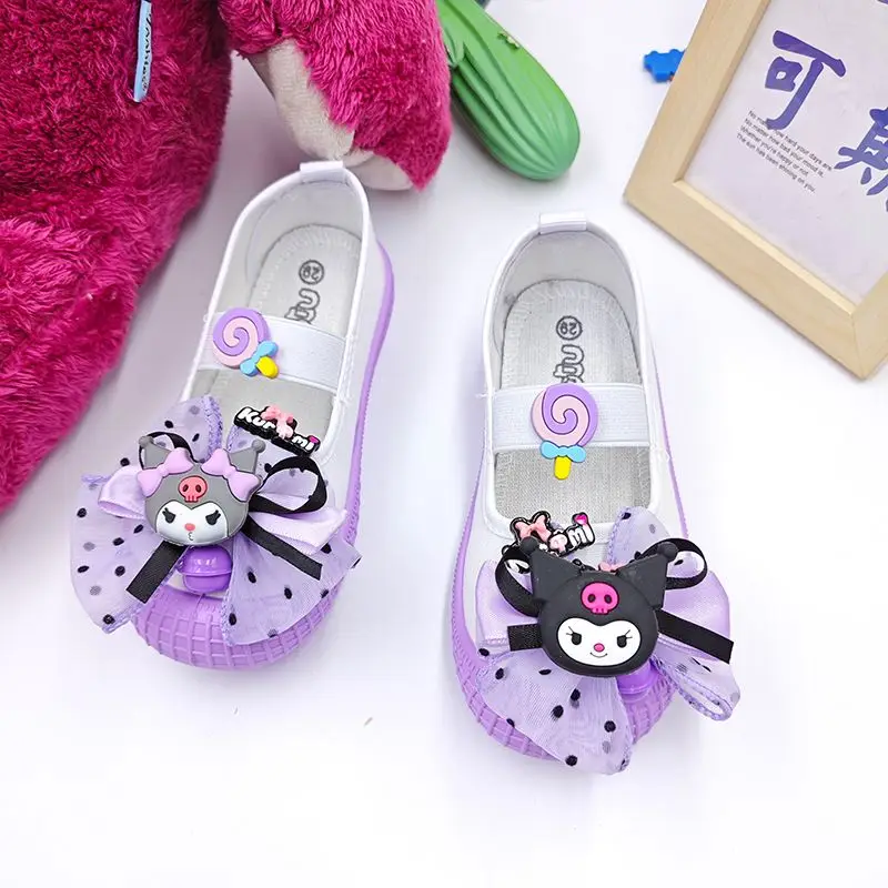 Kuromi Child Canvas Shoes Sanrios Girl Spring Summer New Student Light Anti-Slip Anime Figure Kawaii Children's Shoes Cartoon
Kuromi Child Canvas Shoes Sanrios Girl Spring Summer New Student Light Anti-Slip Anime Figure Kawaii Children's Shoes Cartoon