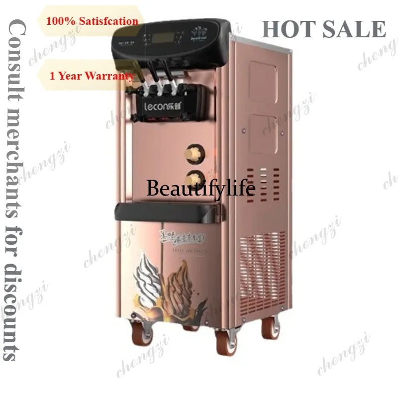 81 Ice Cream Machine Commercial Sundae Ice Cream Machine Vertical Automatic Cone Desktop Small Soft Ice Cream Machine
81 Ice Cream Machine Commercial Sundae Ice Cream Machine Vertical Automatic Cone Desktop Small Soft Ice Cream Machine