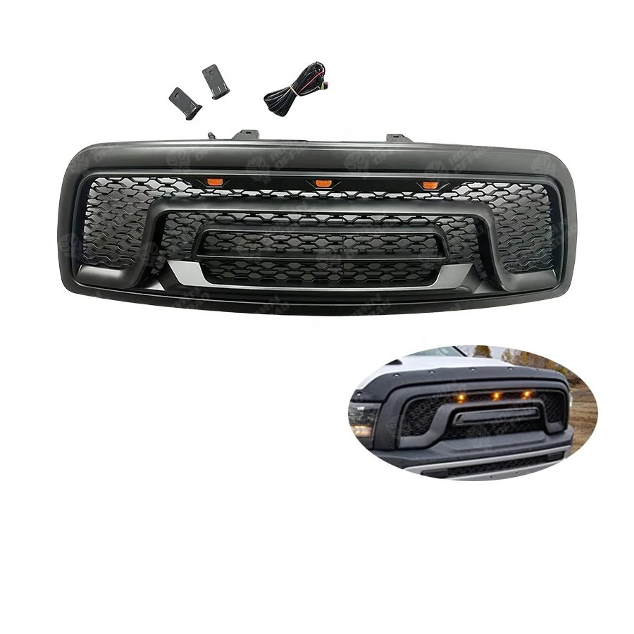 New Hot Sale Car Accessories Front Bumper Grill With Light For Ram 1500 2009-2012
New Hot Sale Car Accessories Front Bumper Grill With Light For Ram 1500 2009-2012