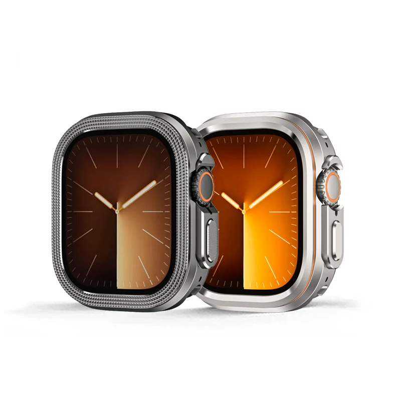 Luxury Designer Rugged 2 in 1 Metal Case for Apple Watch Ultra 2 3 49mm Case Shockproof Protective Bumper Cover for iWatch Ultra
Luxury Designer Rugged 2 in 1 Metal Case for Apple Watch Ultra 2 3 49mm Case Shockproof Protective Bumper Cover for iWatch Ultra